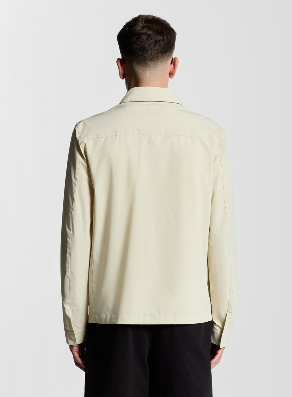 LYLE & SCOTT Nylon Overshirt Grey Taupe