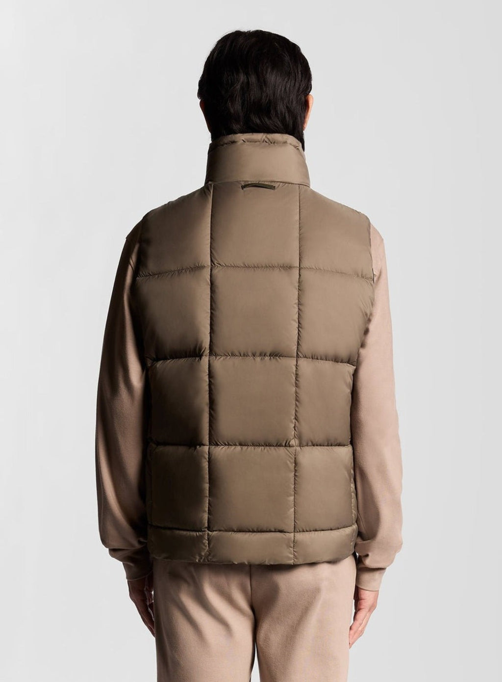 LYLE & SCOTT Square Cocoon Puffer Gilet Falcon