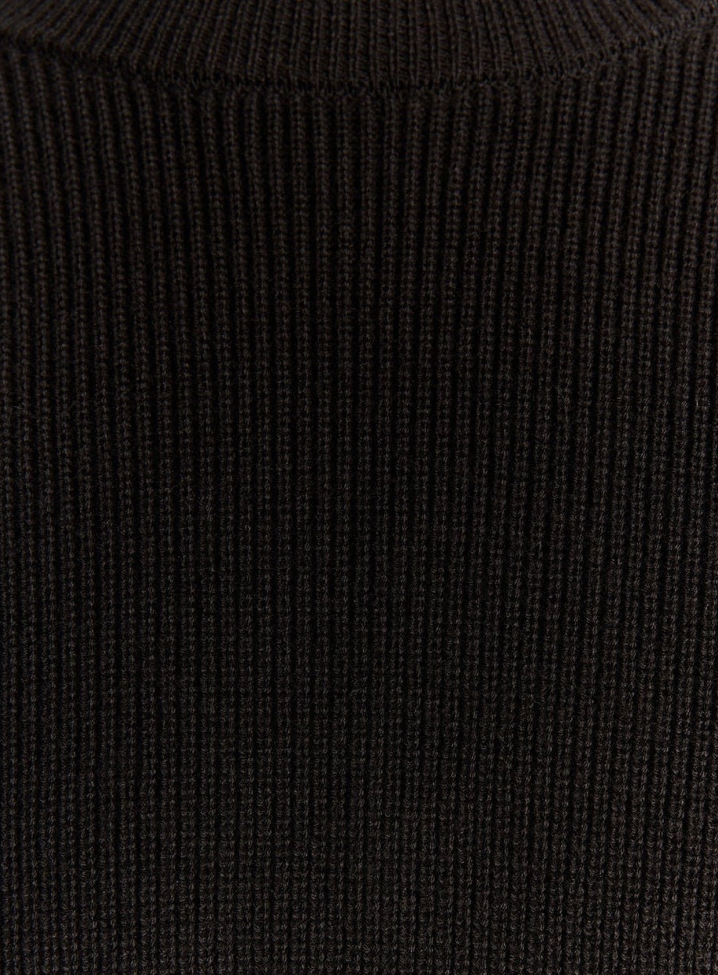 LYLE & SCOTT Engineered Rib Crew Neck Black Ice