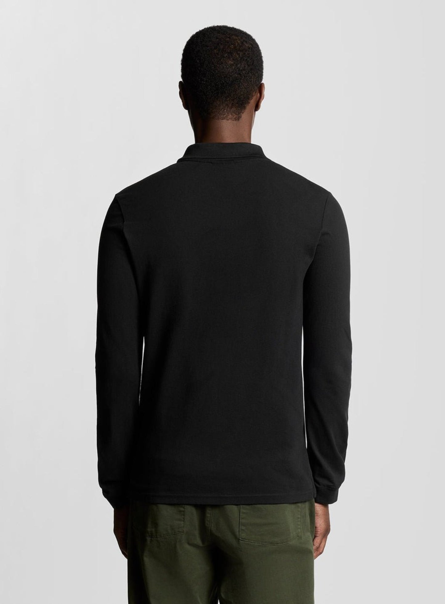 LYLE & SCOTT LS Polo Shirt Jet Black
