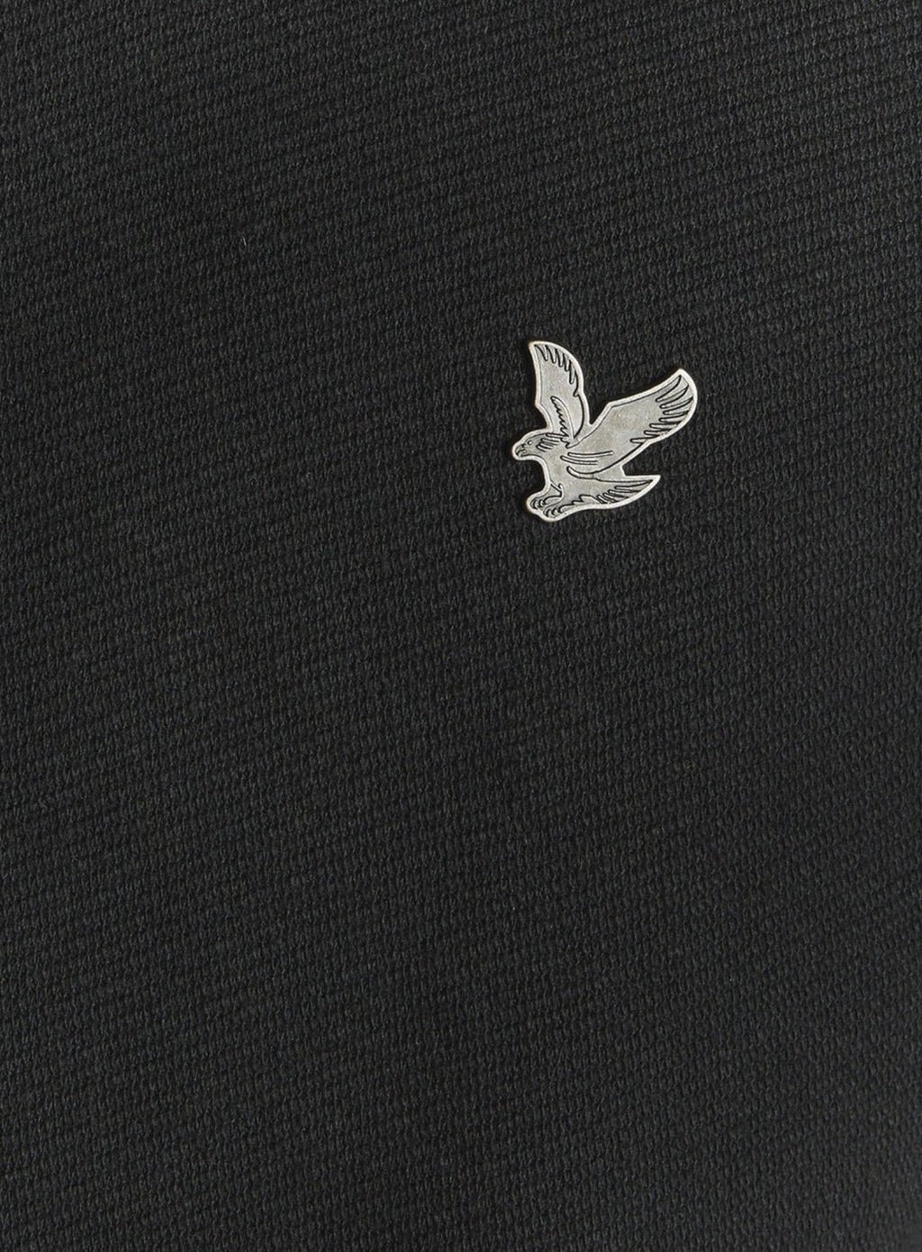 LYLE & SCOTT Diagonal Weave Hoodie Lacquer Grey