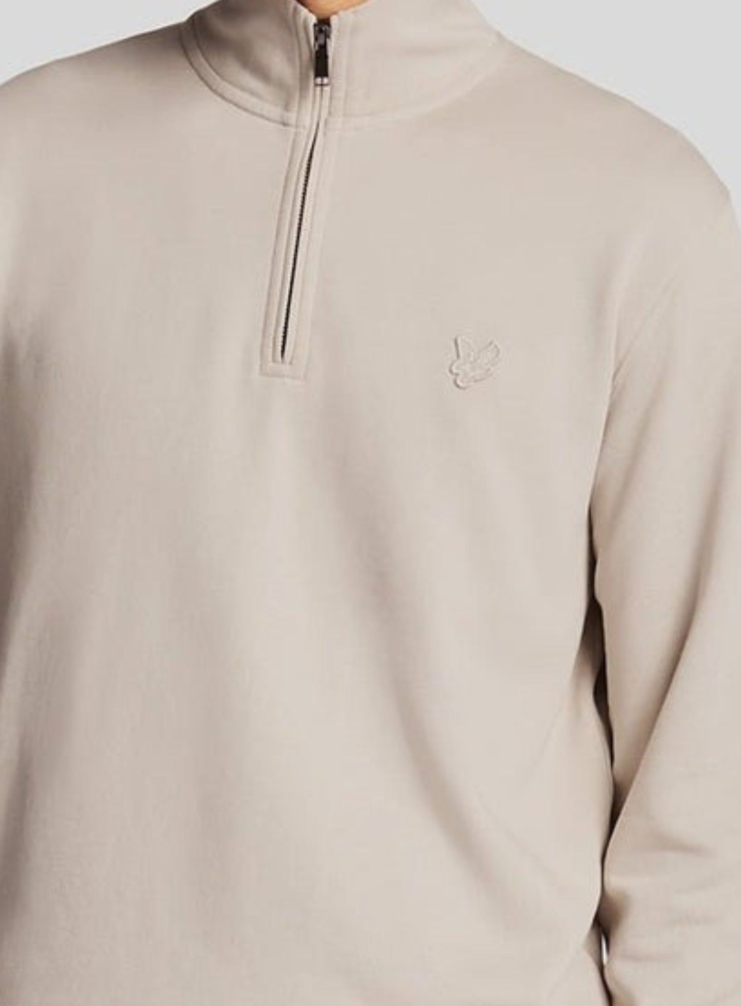 LYLE & SCOTT Superfine Quarter Zip Sweatshirt Cove
