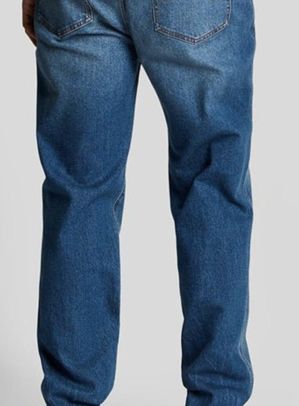 LYLE & SCOTT Tapered Denim Stone Wash Blue