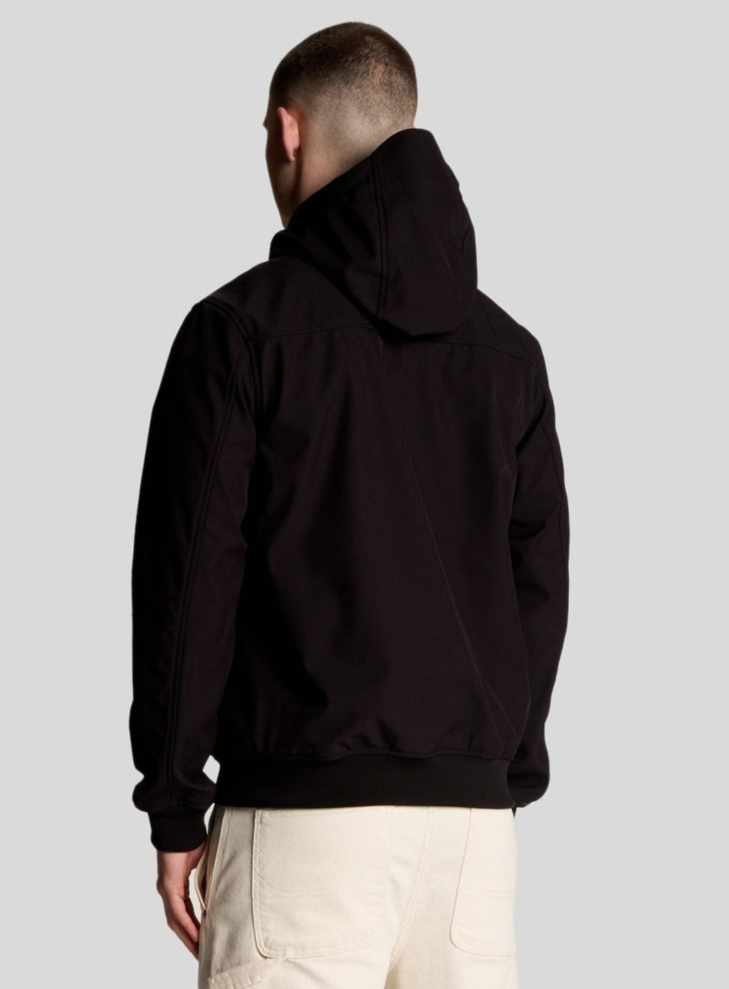 LYLE & SCOTT Mesh Lined Softshell Jacket Jet Black