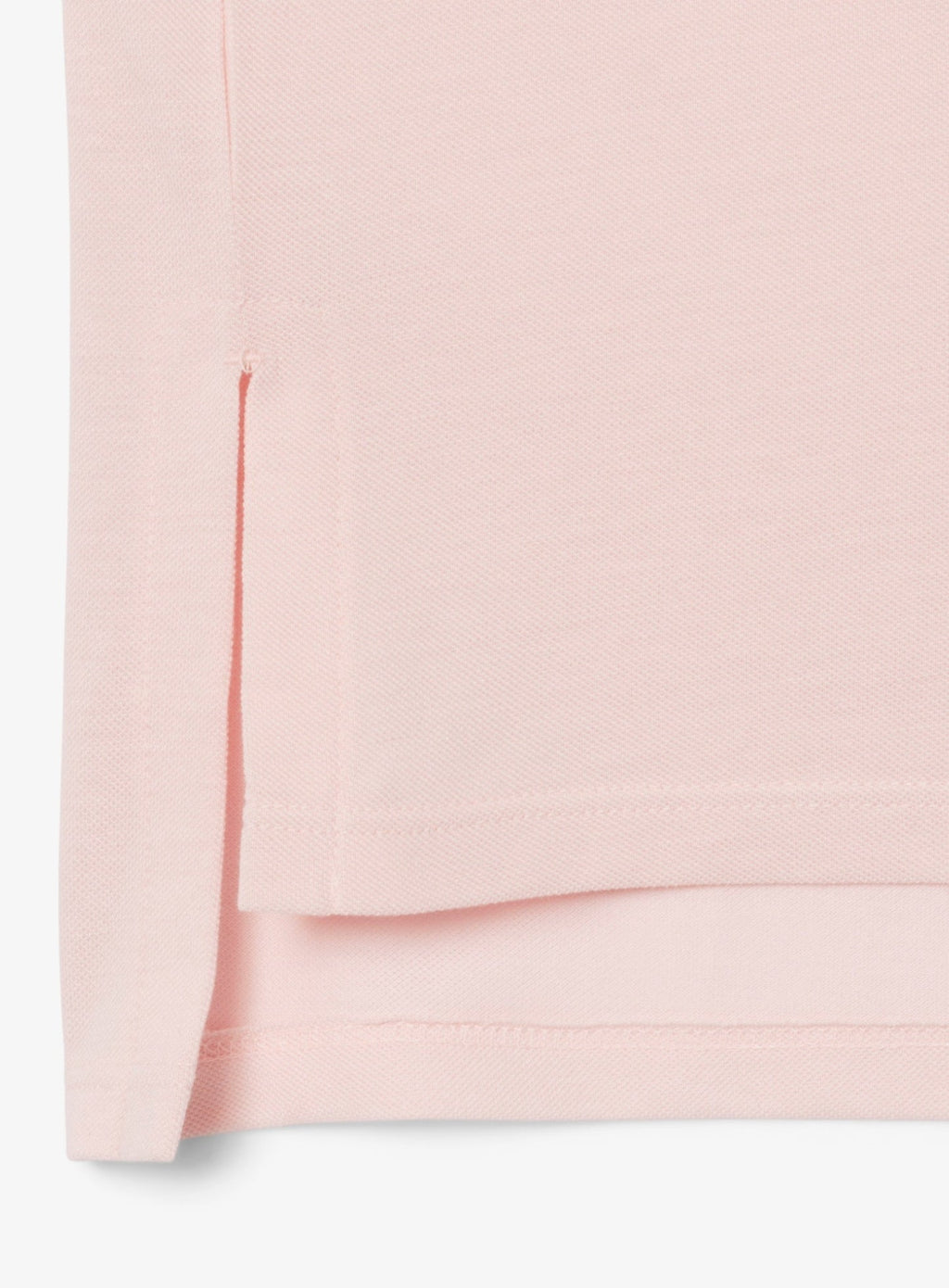 LACOSTE WOMEN Relaxed Fit Fluid Piqué Polo Shirt Light Pink