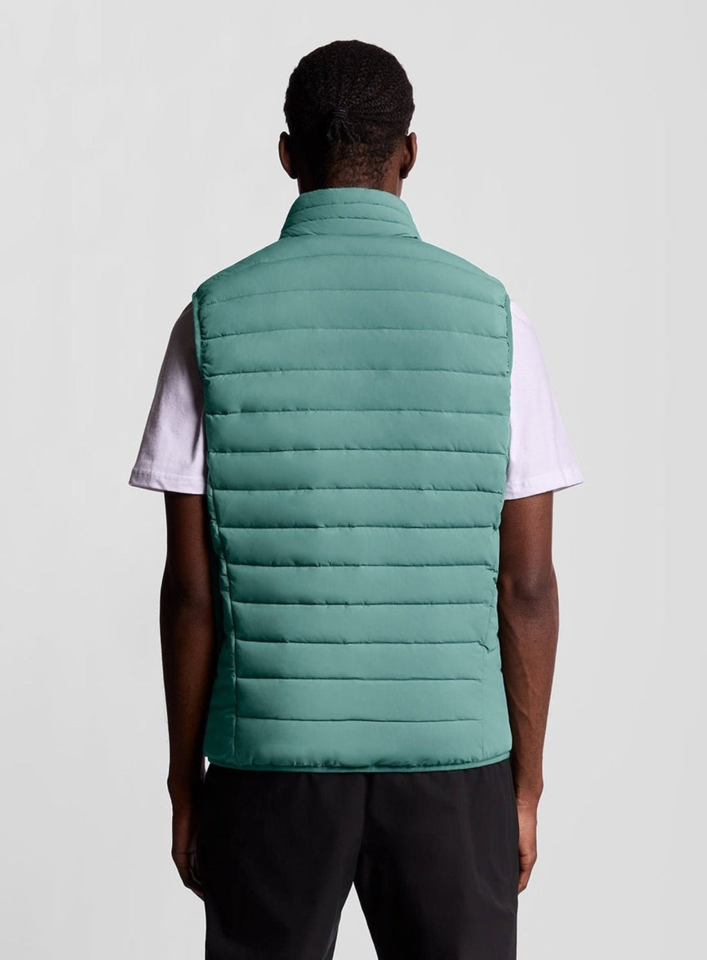LYLE & SCOTT Sports Lightweight Puffer Jacket Silver Pine