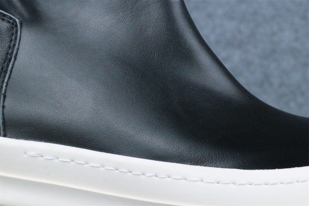 Rick Owens Wmns DRKSHDW Abstract Stockings Boot 'Black Milk'