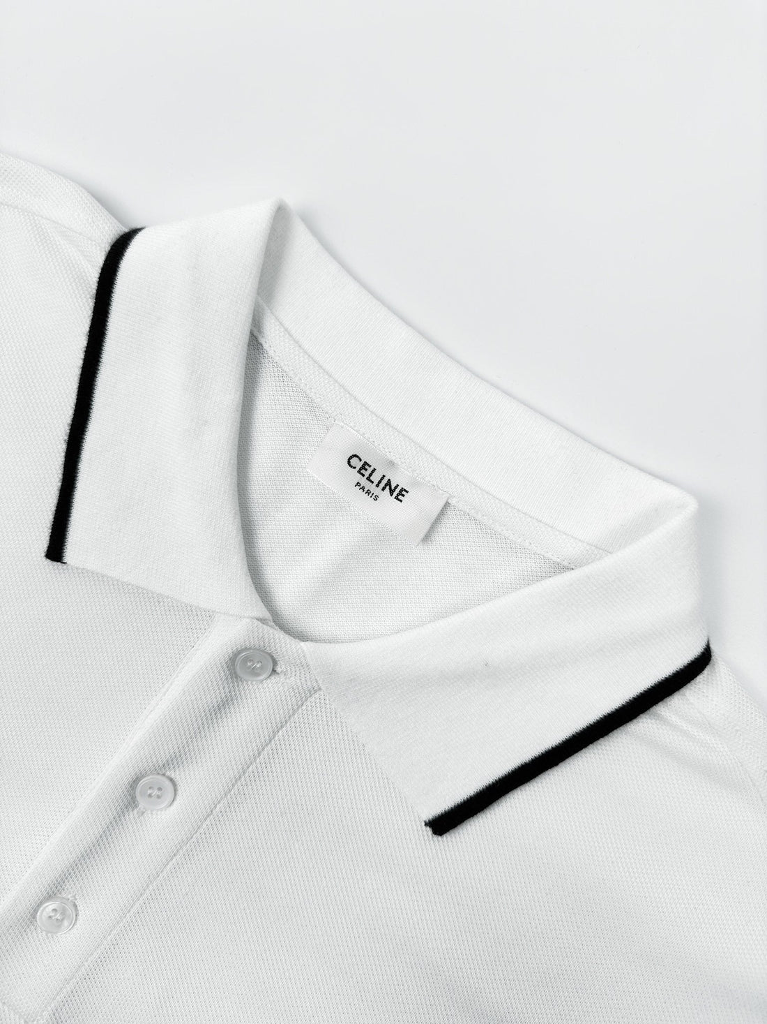 Black and White Polo