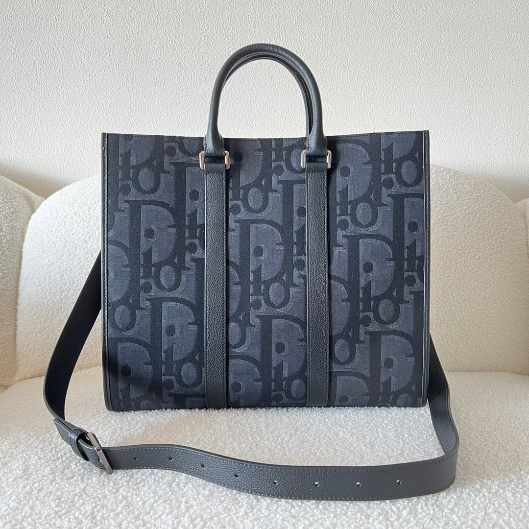 Blue and Black grey Bag