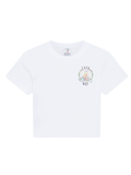 CASABLANCA WOMEN Casa Way Baby Short Sleeve T‑Shirt White