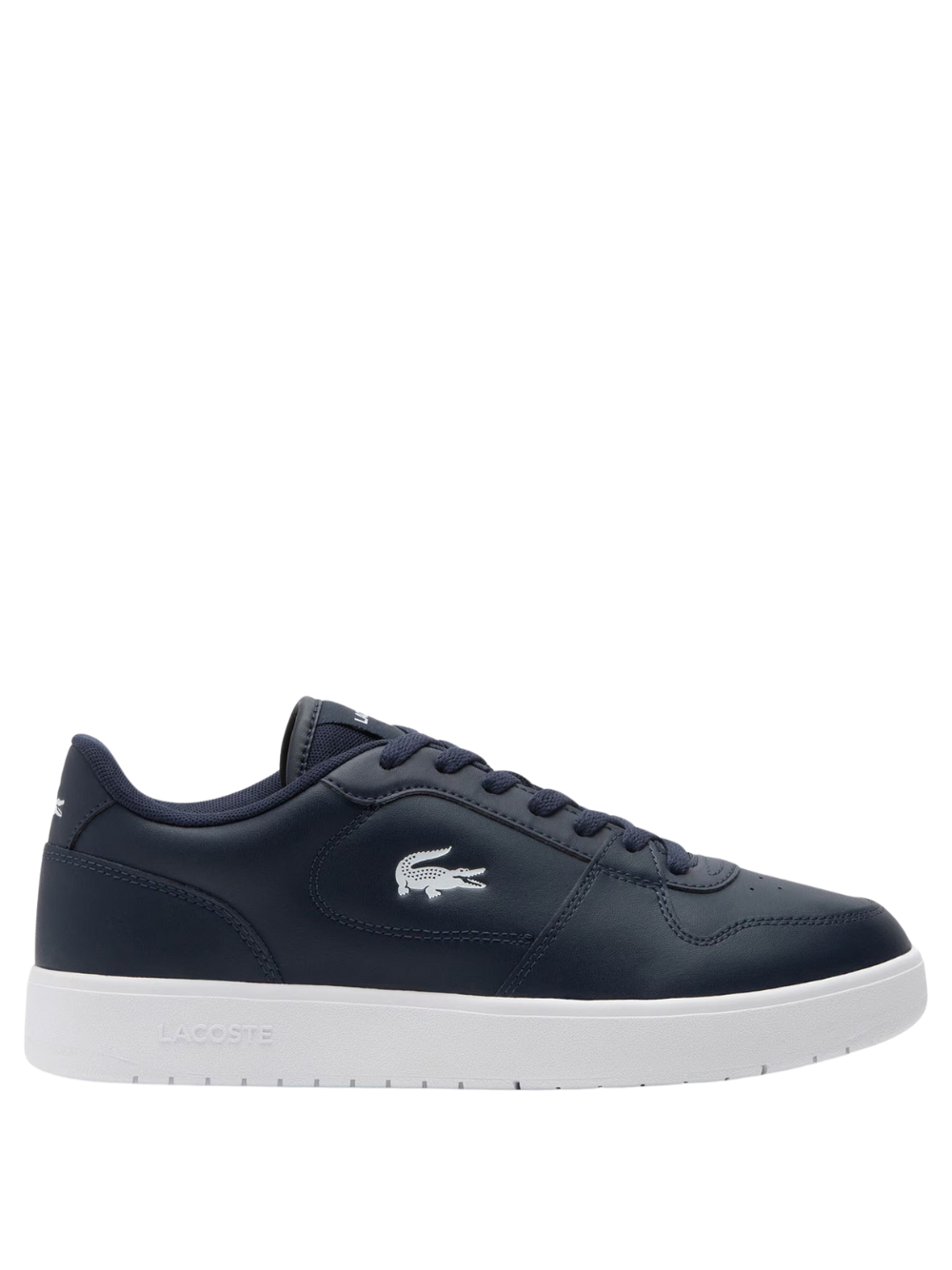 LACOSTE Court Ace Leather Sneakers Navy/White