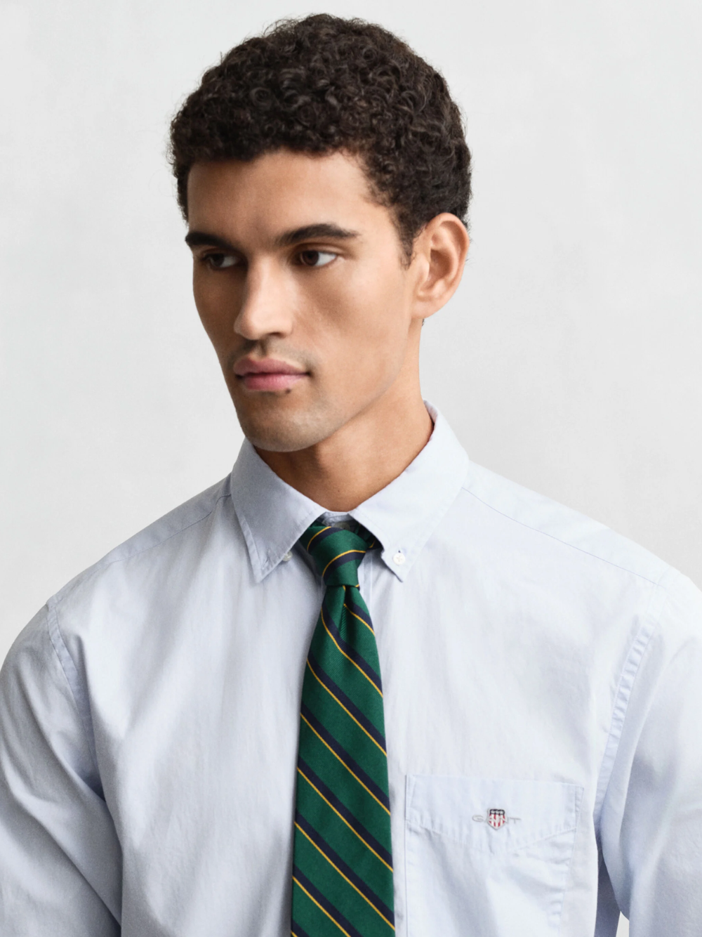 GANT Regular Fit Classic Poplin Shirt Light Blue