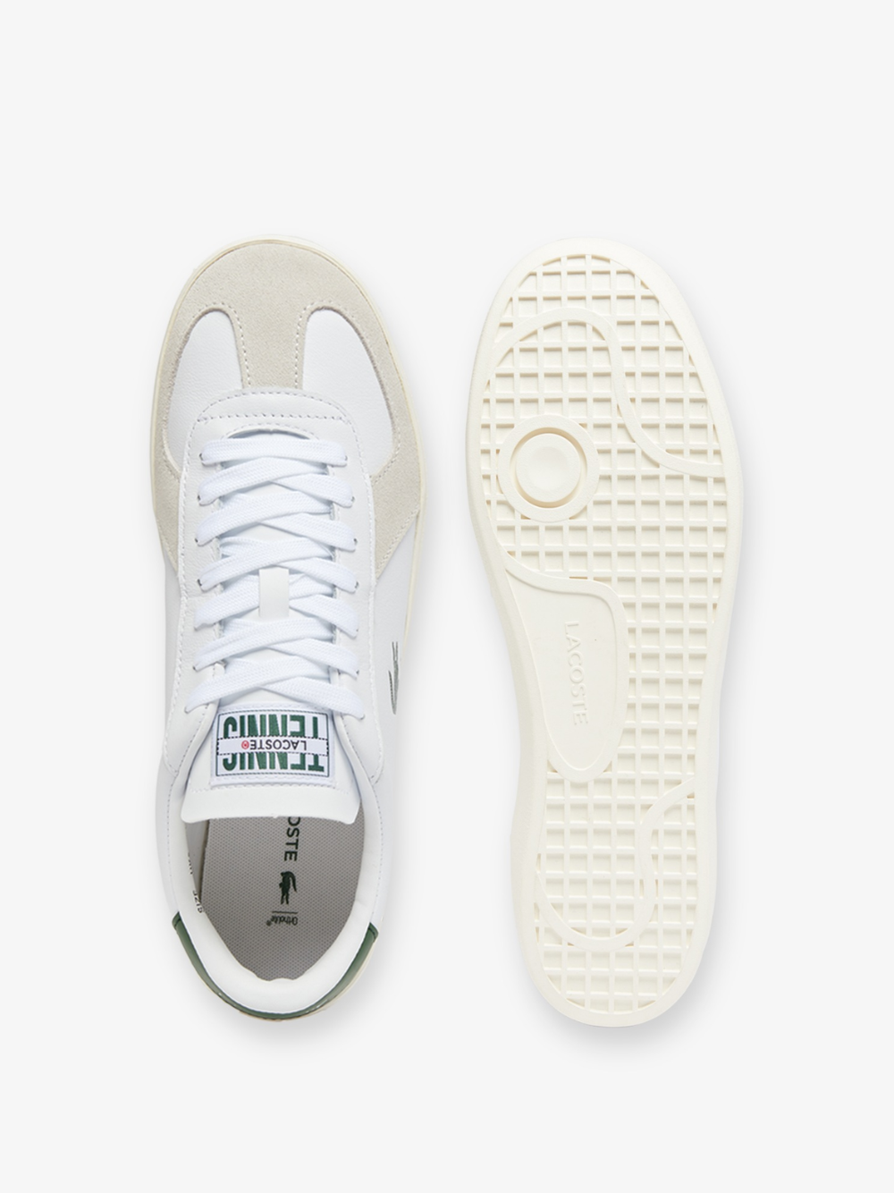 LACOSTE Baseshot Pro Leather Sneakers White