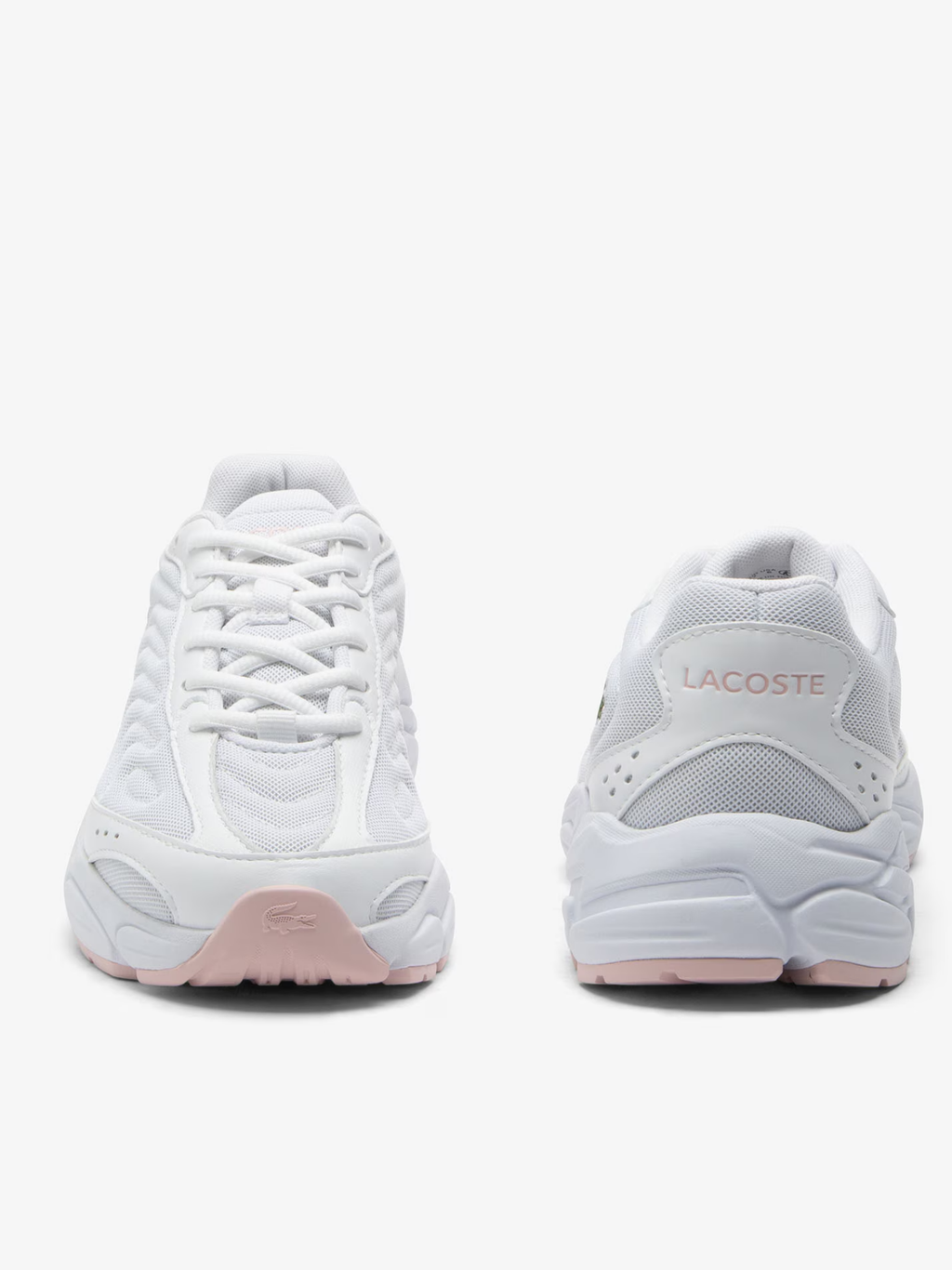 LACOSTE WOMEN Storm 96 2K Lite Sneakers White/Light Pink