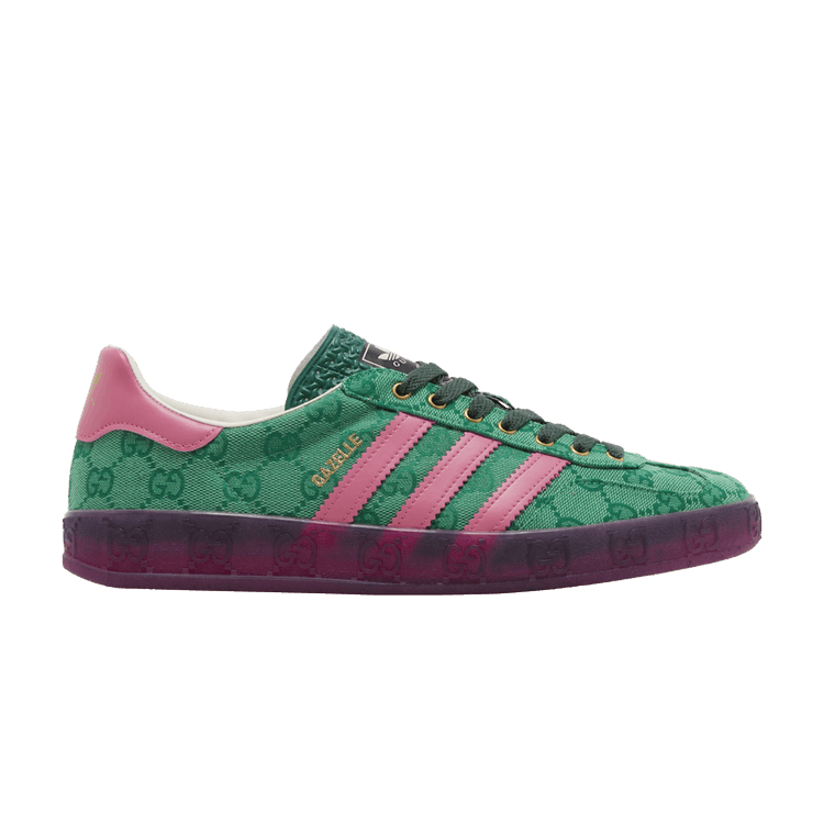 adidas x Gucci Gazelle Green GG Monogram (Women's)