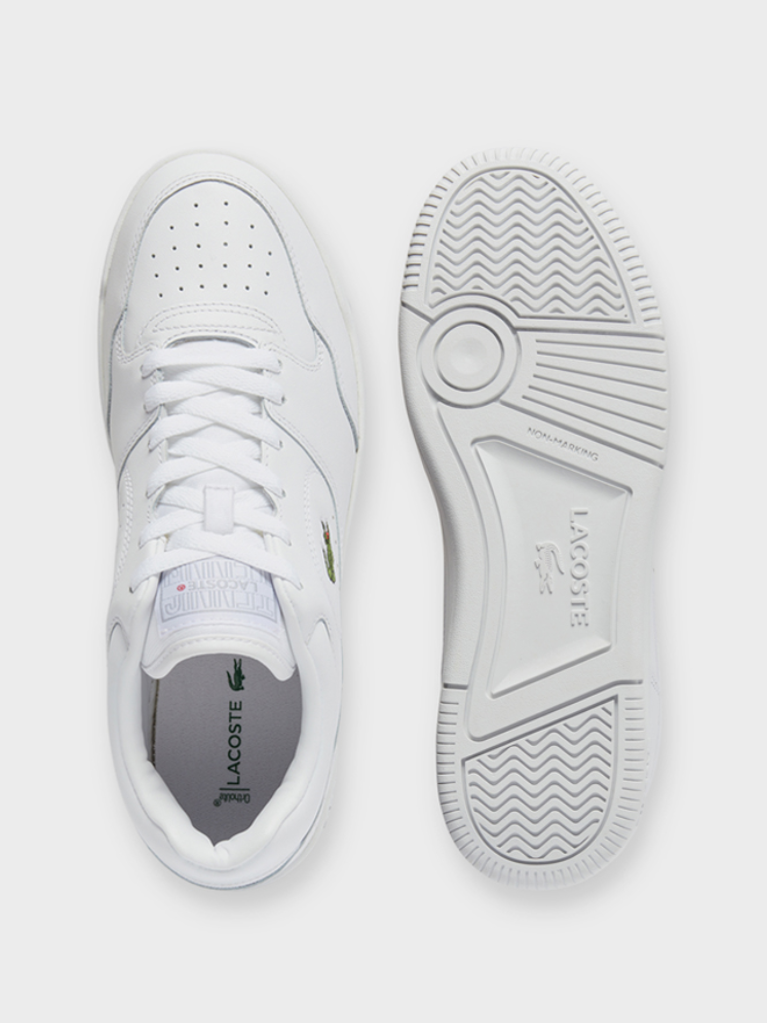 LACOSTE Linedrive Leather Sneakers White