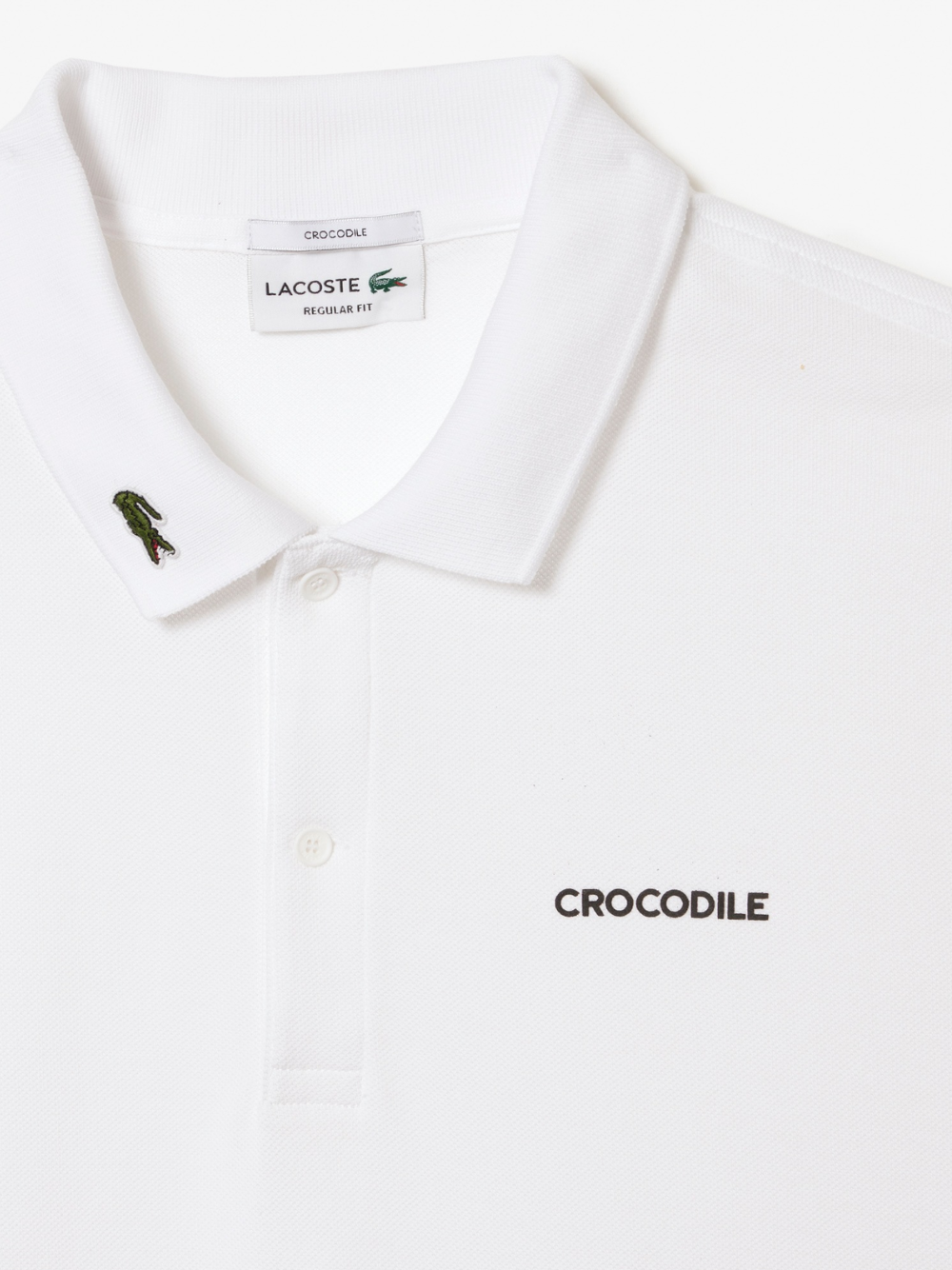 LACOSTE Regular Fit L.12.12 Branded Polo Shirt White