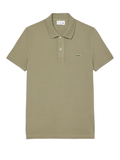 LACOSTE Slim Fit L.12.12 Piqué Polo Shirt Khaki Green