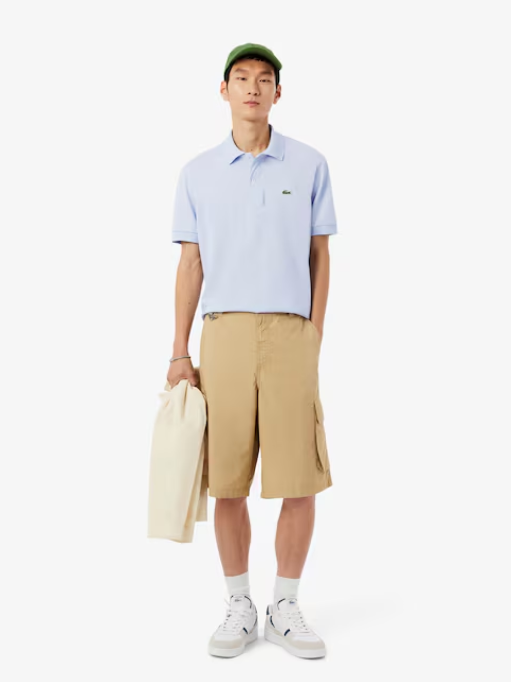 LACOSTE Classic Fit L.12.12 LIGHT Polo Shirt Light Blue