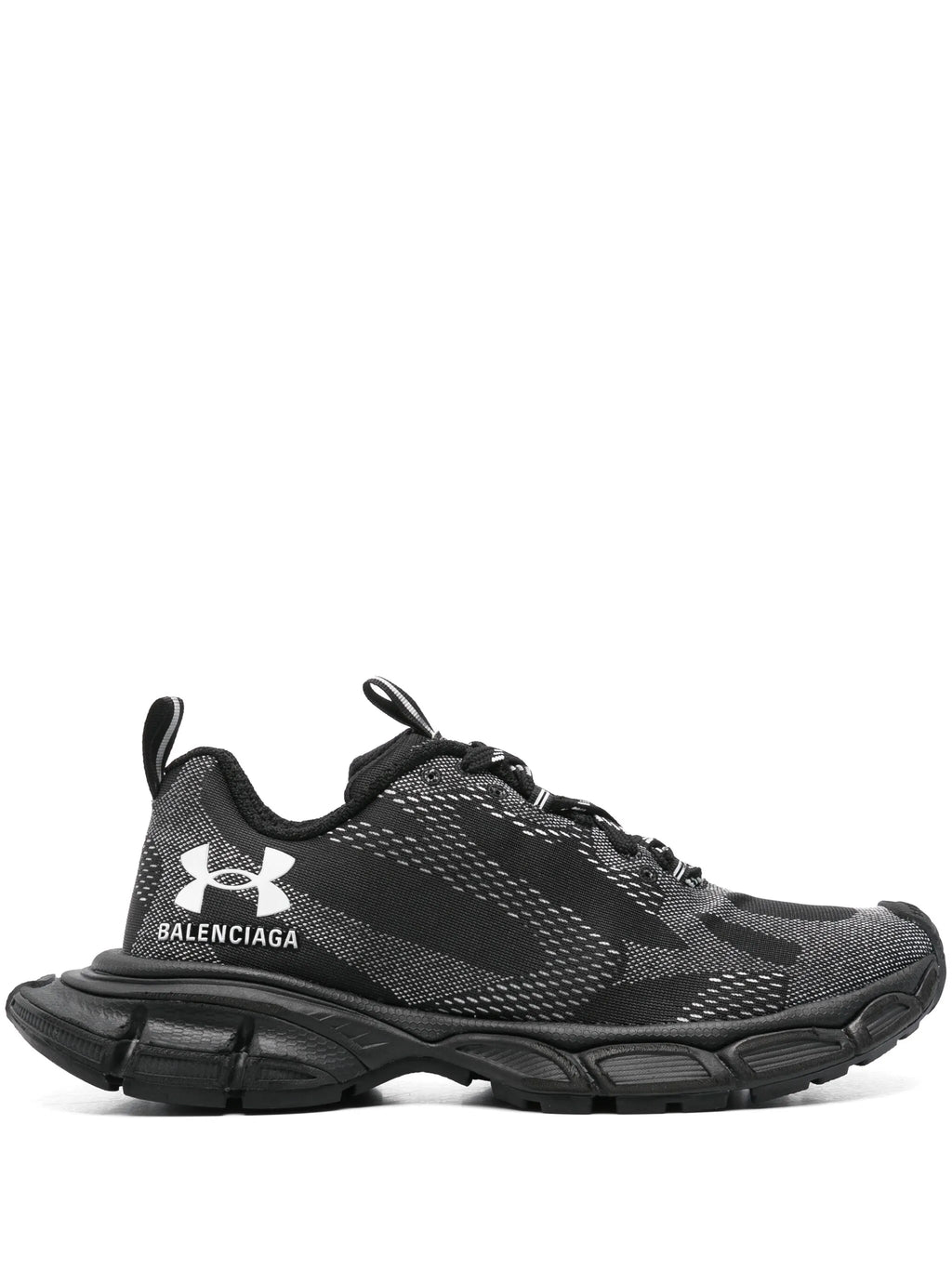 BALENCIAGA x Under Armour 3XL Knit Sneakers Black