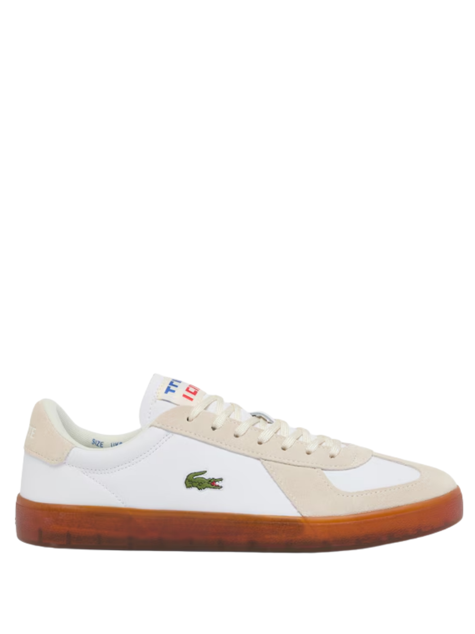 LACOSTE Baseshot Pro Leather Sneakers White/Gum