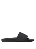 RALPH LAUREN Signature Pony Slides Black/Red