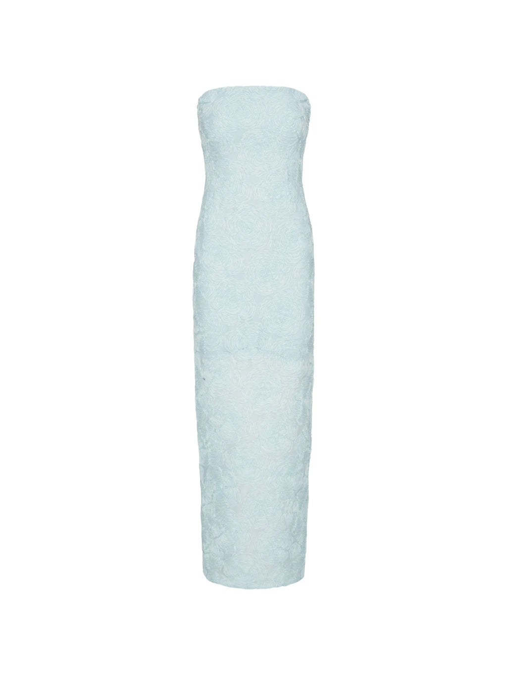ROTATE BIRGER CHRISTENSEN WOMEN Mesh Tube Dress Blue