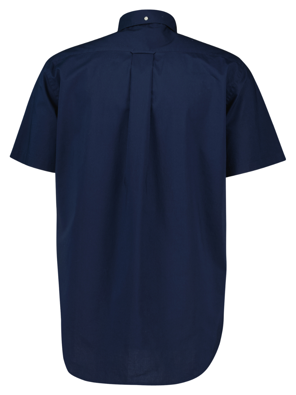 GANT Regular Fit Classic Short Sleeve Poplin Shirt Marine