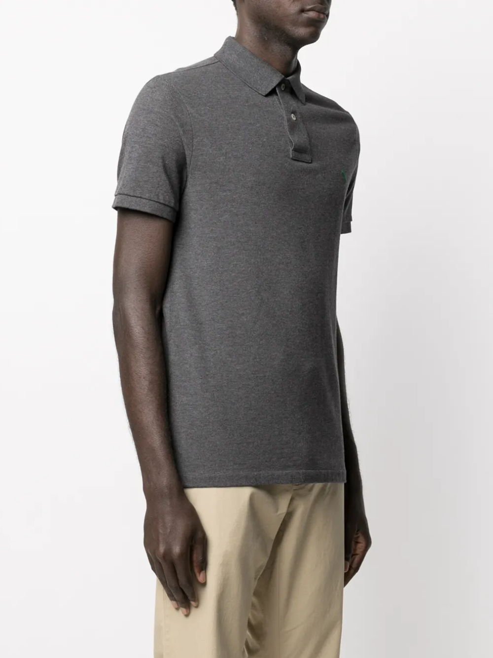 RALPH LAUREN The Iconic Mesh Polo Shirt Barclay Heather