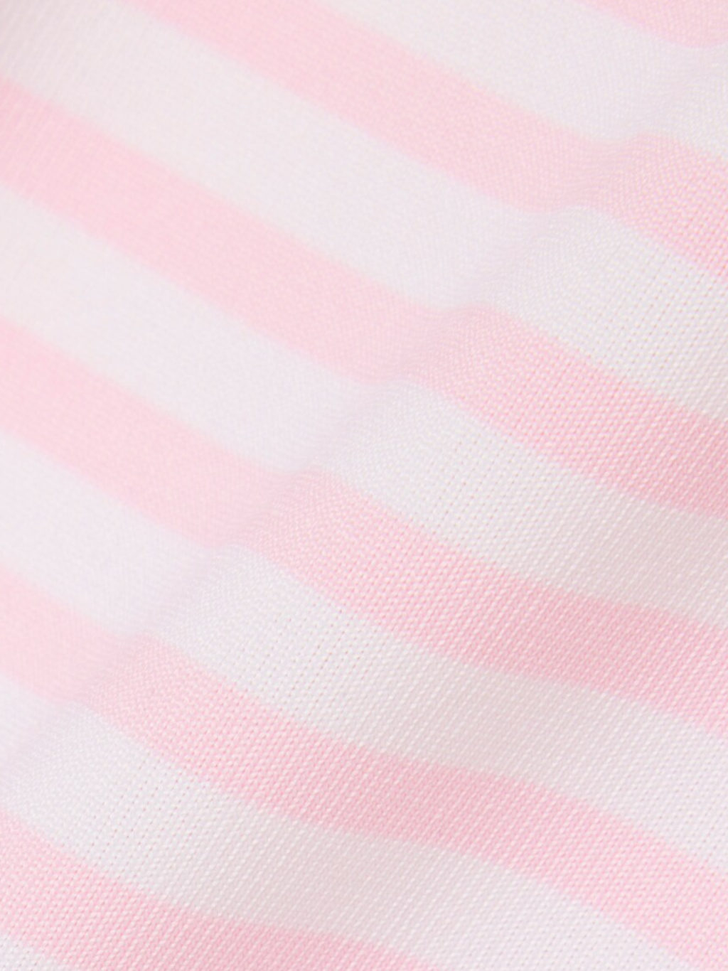 LACOSTE Regular Fit Ultra Dry Striped Golf Polo Shirt Light Pink