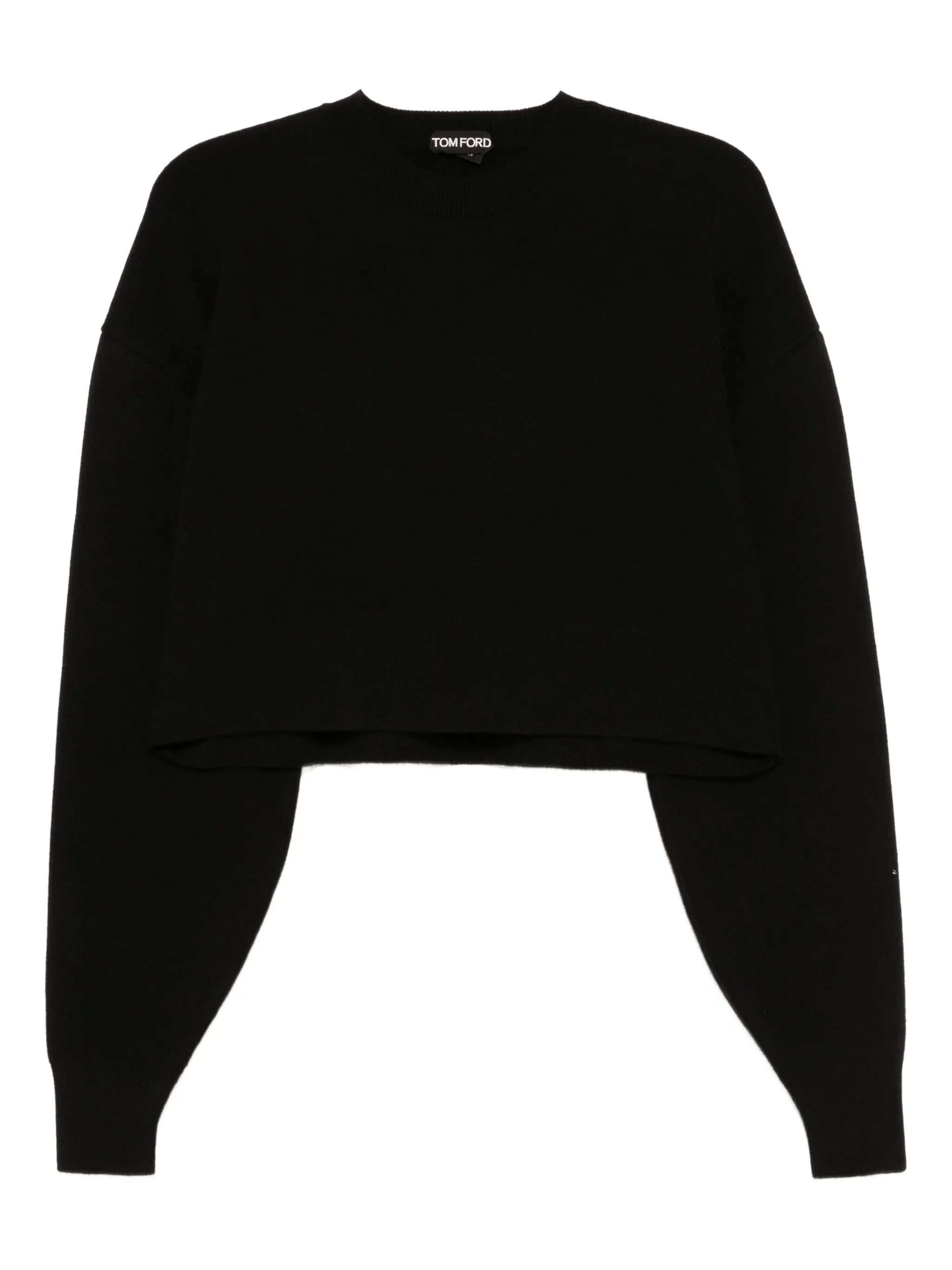 TOM FORD WOMEN Wool and Cashmere Sweater Black
