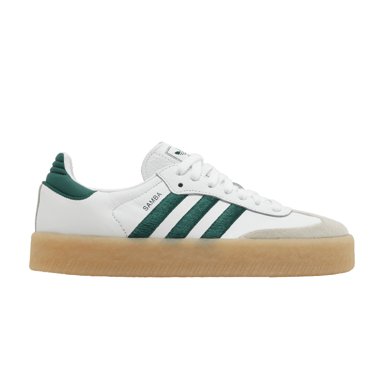 adidas Sambae White Collegiate Green Gum (Women's)