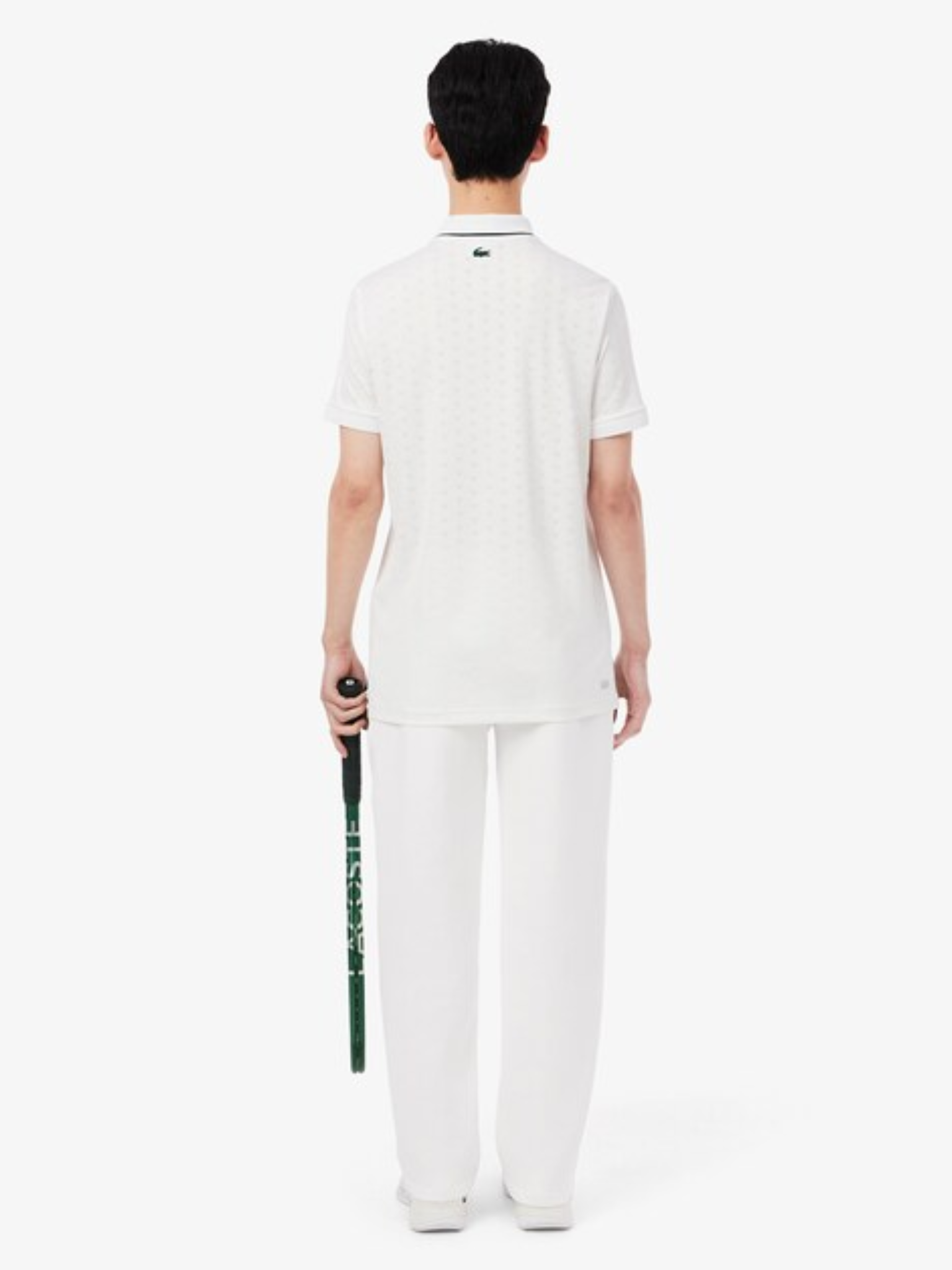 LACOSTE Tennis Heritage Sweatpants White