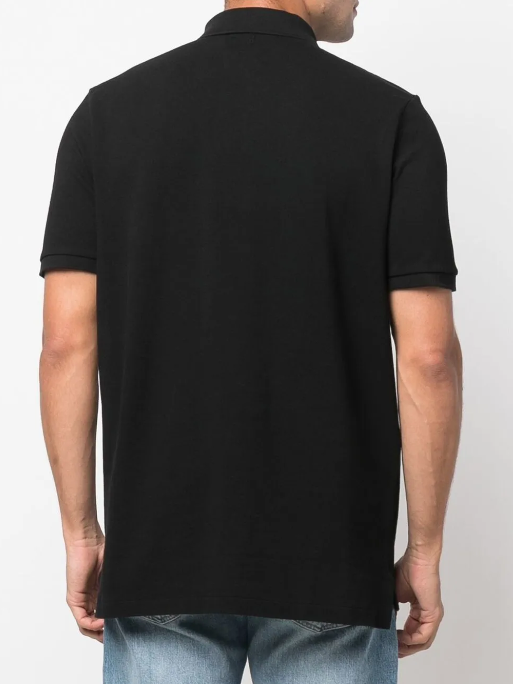 RALPH LAUREN The Iconic Mesh Polo Shirt Polo Black