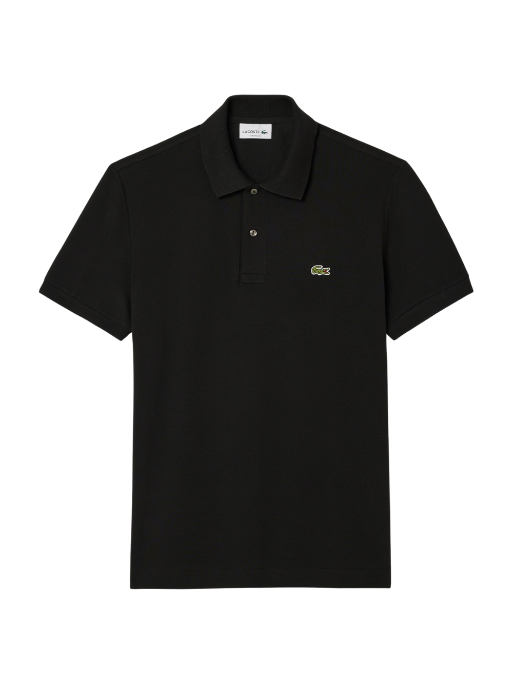 LACOSTE Classic Fit L.12.12 LIGHT Polo Shirt Black