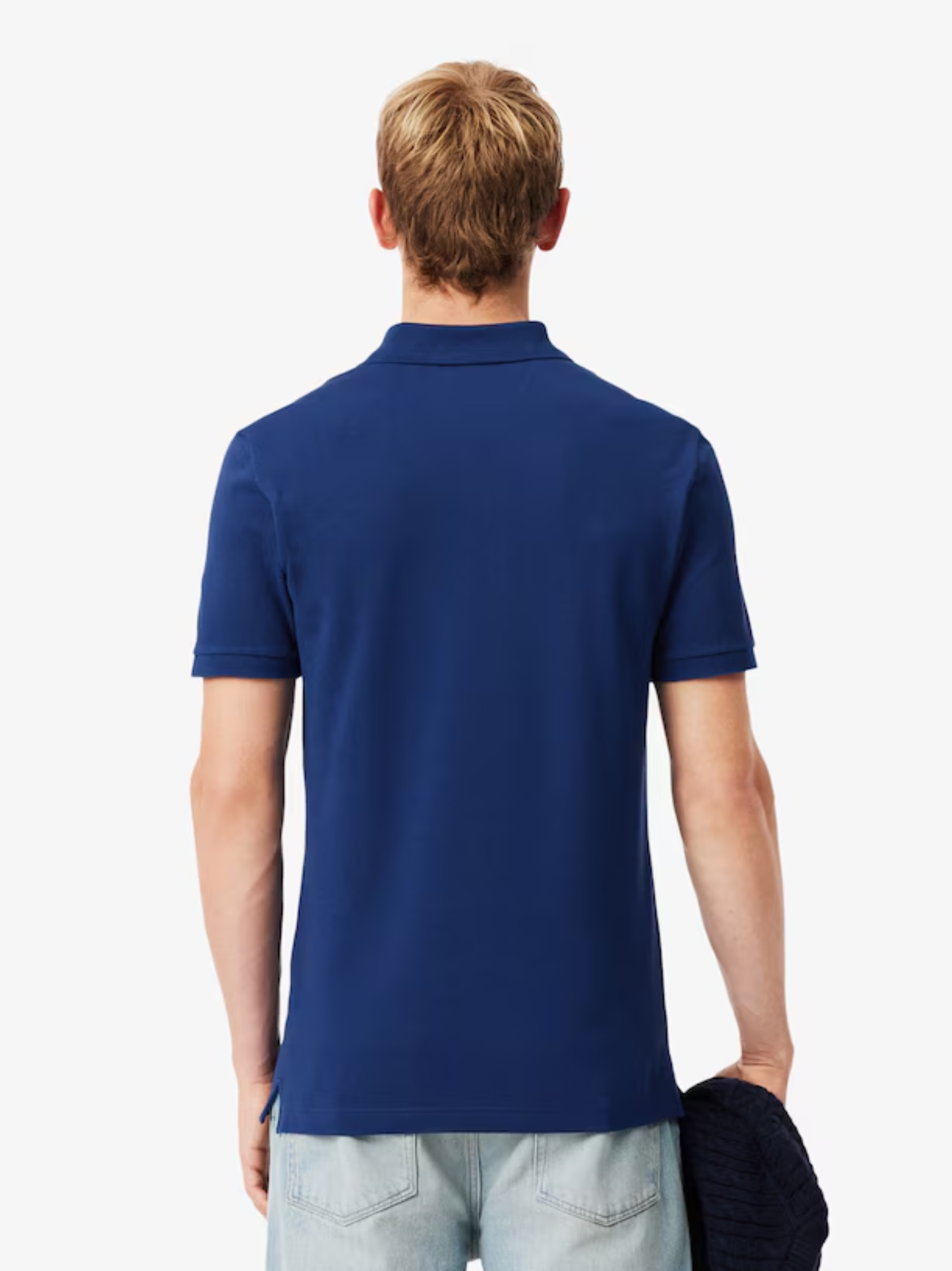 LACOSTE Slim Fit L.12.12 Original Polo Shirt Navy Blue