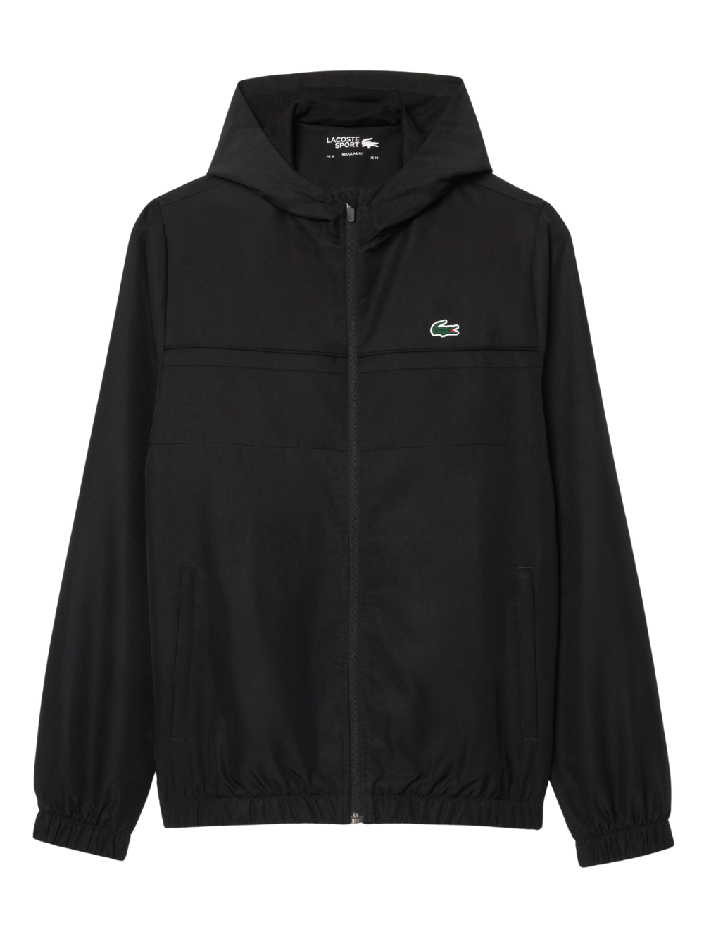 LACOSTE Diamond Taffeta Sport Tracksuit Black