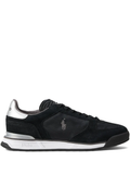 RALPH LAUREN Varick Suede & Oxford Sneakers Black/Grey