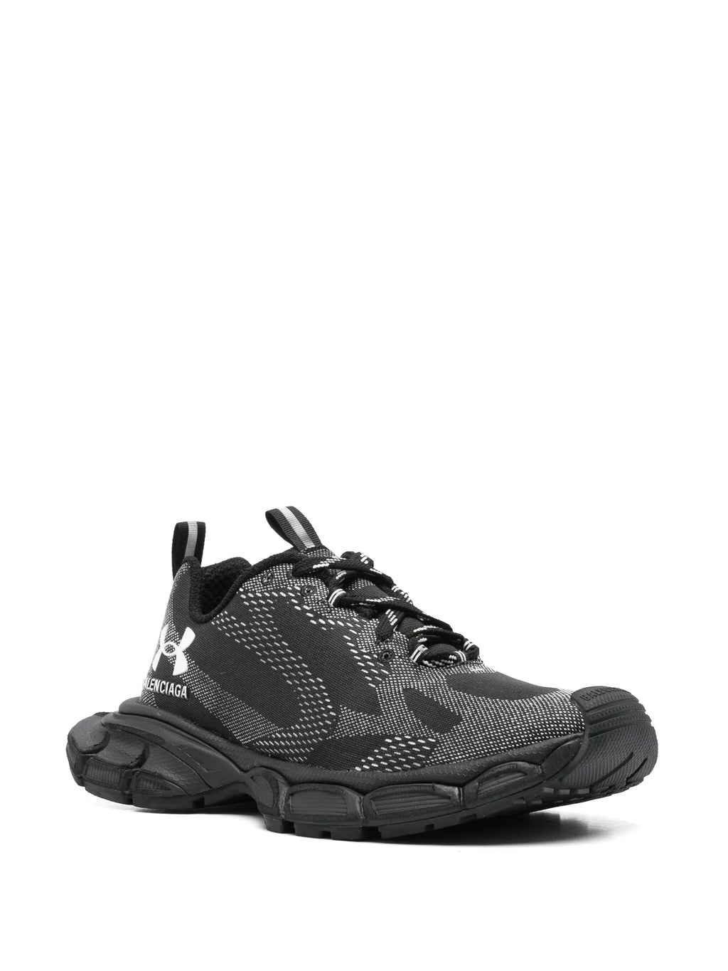 BALENCIAGA x Under Armour 3XL Knit Sneakers Black