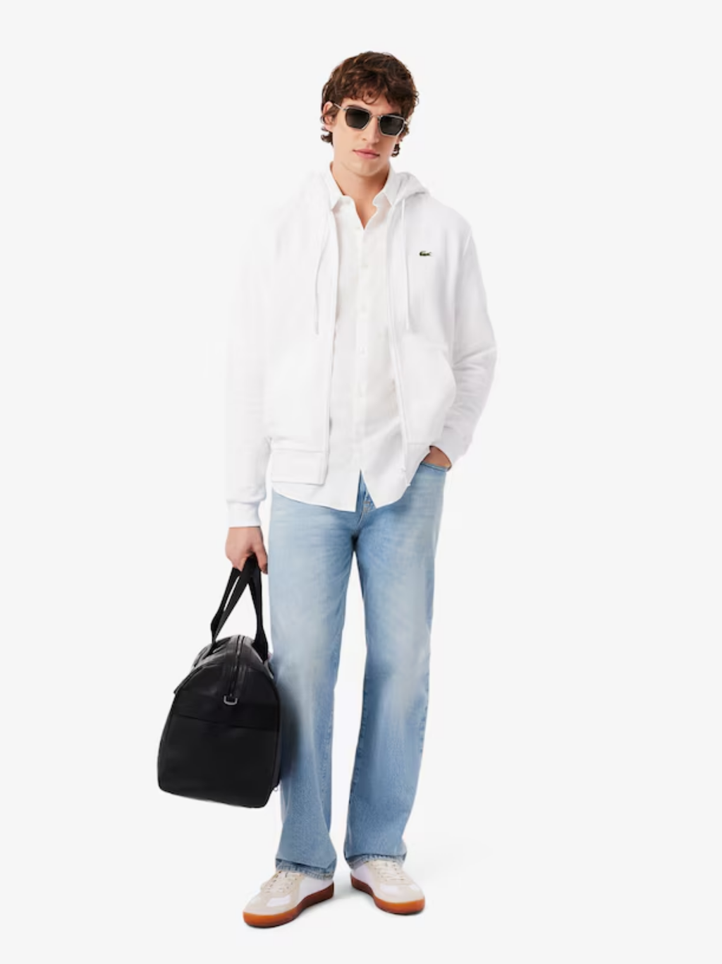 LACOSTE Baseshot Pro Leather Sneakers White/Gum