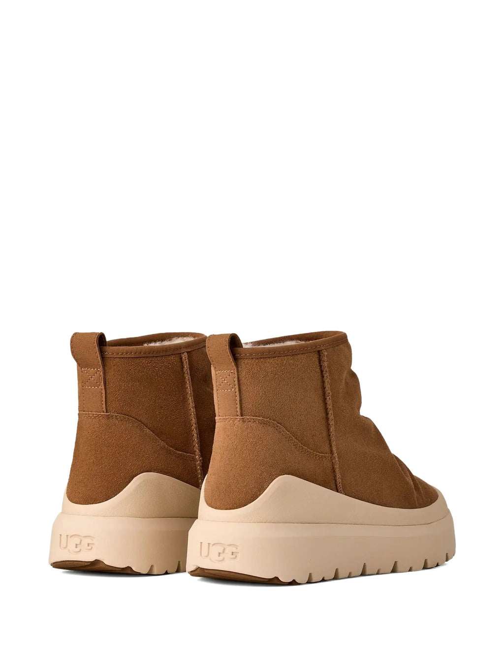 UGG Heritage Utility Mini Boots Chestnut/Whitecap