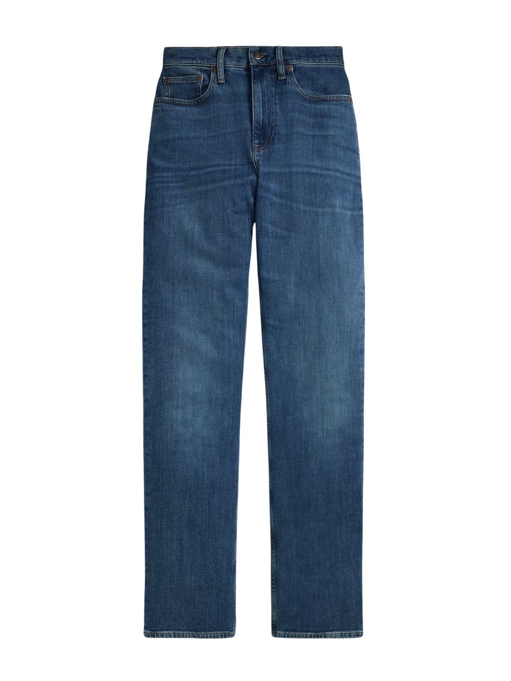 RALPH LAUREN WOMEN High-Rise Straight Jeans Telesto Wash