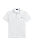 RALPH LAUREN Custom Slim Fit Soft Cotton Polo Shirt White