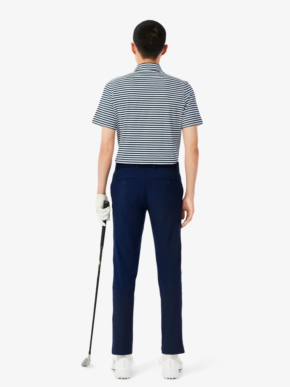 LACOSTE Slim Fit Water-Repellent Thermal Golf Pants Midnight Blue