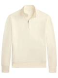 RALPH LAUREN Double-knit Mockneck Pullover Natural