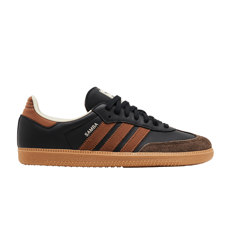 adidas Samba OG Core Black Preloved Brown