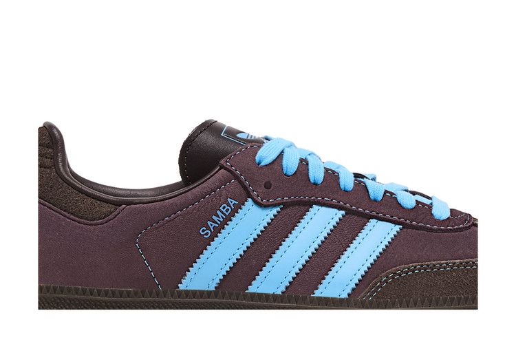 adidas Samba OG Shadow Brown Sky Rush (Women's)