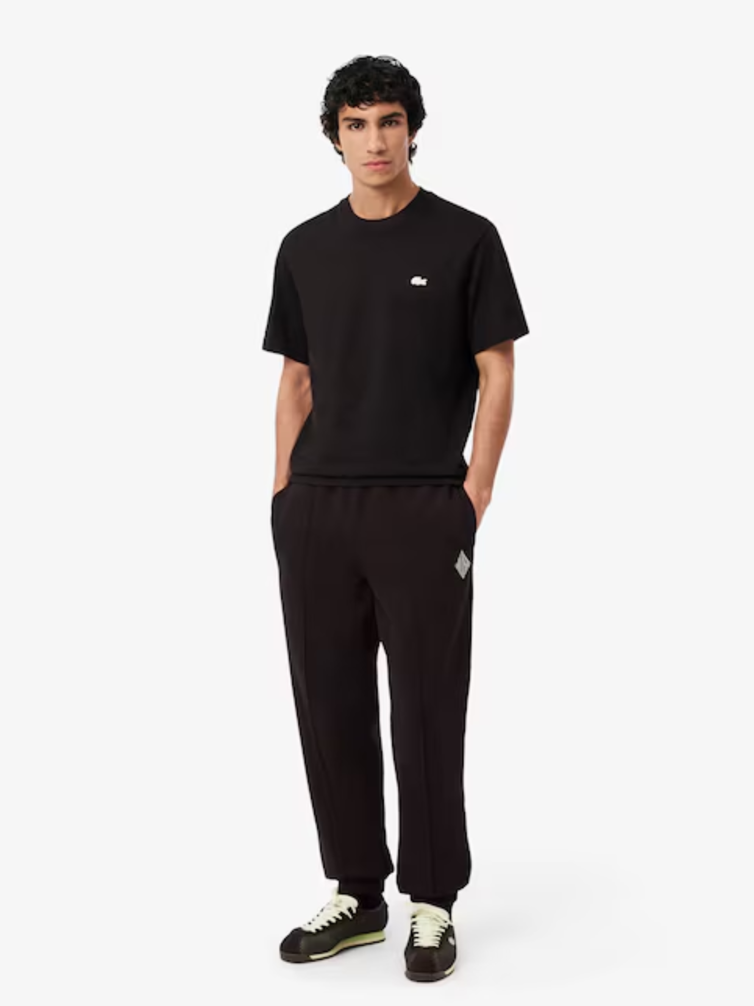 LACOSTE Regular Fit Sweatpants Brown