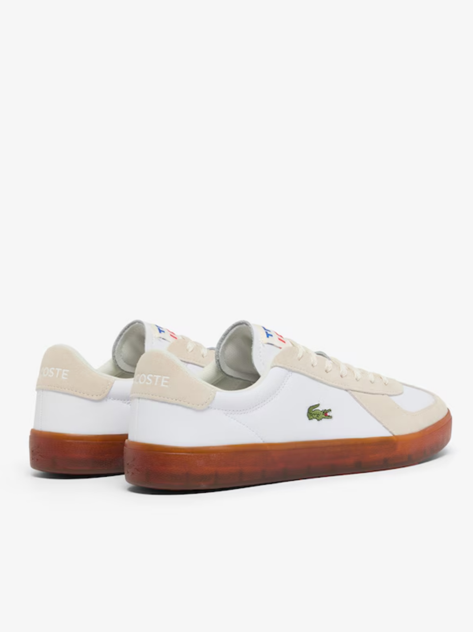 LACOSTE Baseshot Pro Leather Sneakers White/Gum