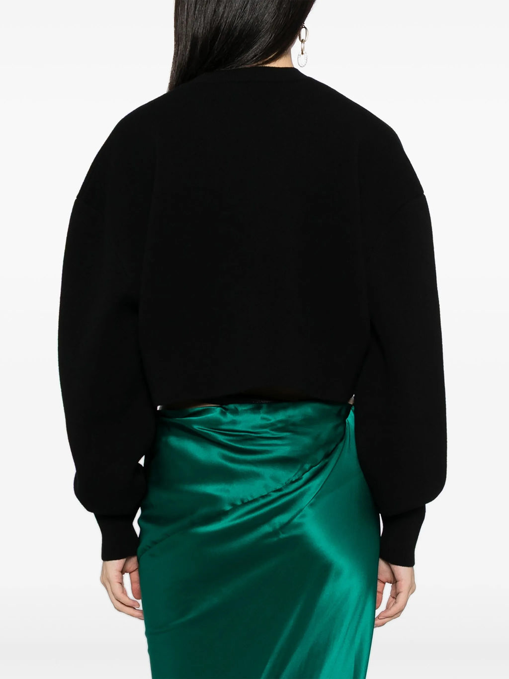 TOM FORD WOMEN Wool and Cashmere Sweater Black